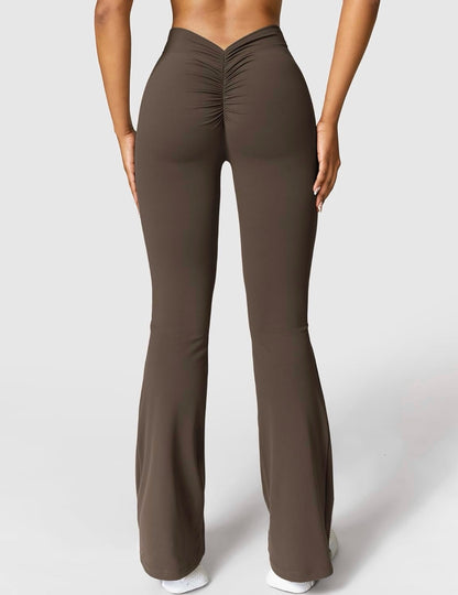 PEACH POP™ - V-back Push-Up Leggings