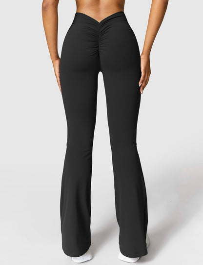 PEACH POP™ - V-back Push-Up Leggings